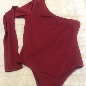 Women’s one shoulder bodysuit